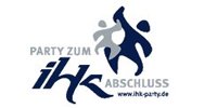 Party zum IHK Abschluss Logo