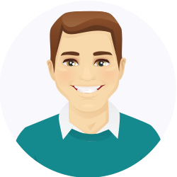 Avatar Testimonial männlich Comic