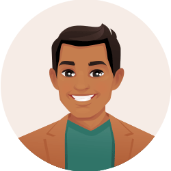 Avatar Testimonial männlich Comic