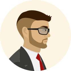 Avatar Testimonial männlich Comic