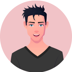 Avatar Testimonial männlich Comic