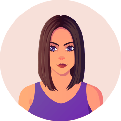 Avatar Testimonial weiblich Comic